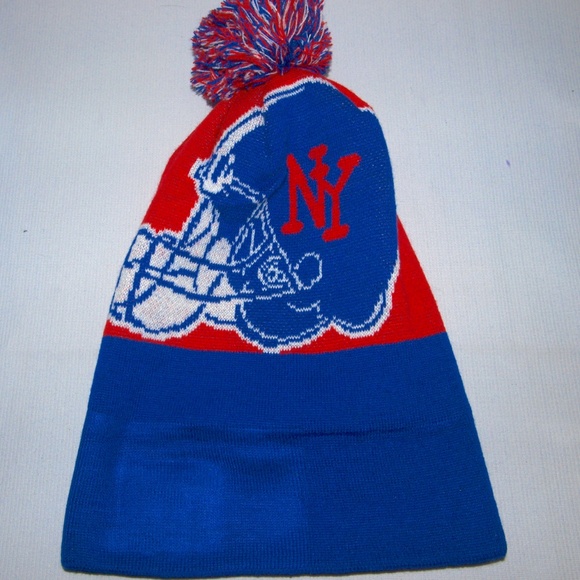 New York Giants NFL Knit Hat Double Walled Warm Winter Hat G MEN! - Picture 4 of 5